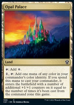 Opal Palace⁣ - Commander: Strixhaven⁣ (Common)⁣ [306]