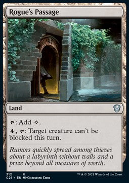 Rogue's Passage⁣ - Commander: Strixhaven⁣ (Uncommon)⁣ [312]