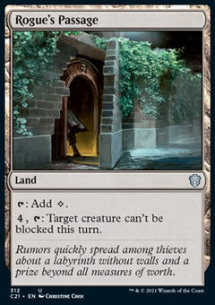 Rogue's Passage⁣ - Commander: Strixhaven⁣ (Uncommon)⁣ [312]