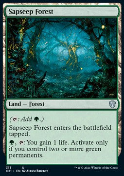 Sapseep Forest⁣ - Commander: Strixhaven⁣ (Uncommon)⁣ [313]