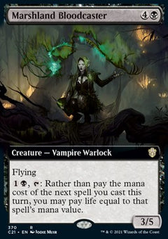 Marshland Bloodcaster⁣ - Commander: Strixhaven: Extras⁣ (Rare)⁣ [370]