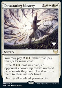 Devastating Mastery (V.2)⁣ - Strixhaven: School of Mages: Promos⁣ (Rare)⁣ [14]