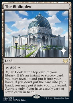 The Biblioplex (V.2)⁣ - Strixhaven: School of Mages: Promos⁣ (Rare)⁣ [264]