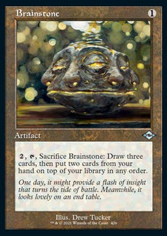 Brainstone (V.1)⁣ - Modern Horizons 2: Extras⁣ (Uncommon)⁣ [426]