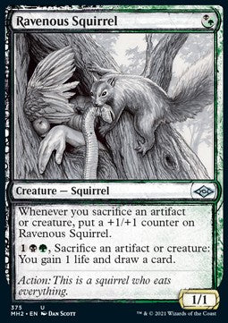 Ravenous Squirrel⁣ - Modern Horizons 2: Extras⁣ (Uncommon)⁣ [375]
