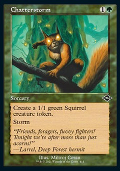 Chatterstorm (V.1)⁣ - Modern Horizons 2: Extras⁣ (Common)⁣ [411]