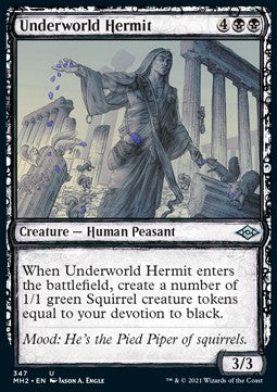 Underworld Hermit⁣ - Modern Horizons 2: Extras⁣ (Uncommon)⁣ [347]