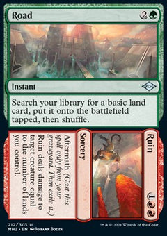 Road // Ruin⁣ - Modern Horizons 2⁣ (Uncommon)⁣ [212]