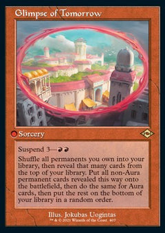 Glimpse of Tomorrow (V.1)⁣ - Modern Horizons 2: Extras⁣ (Rare)⁣ [407]