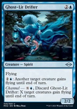 Ghost-Lit Drifter⁣ - Modern Horizons 2⁣ (Uncommon)⁣ [45]