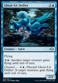 Ghost-Lit Drifter⁣ - Modern Horizons 2⁣ (Uncommon)⁣ [45]