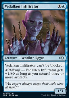 Vedalken Infiltrator⁣ - Modern Horizons 2⁣ (Uncommon)⁣ [73]