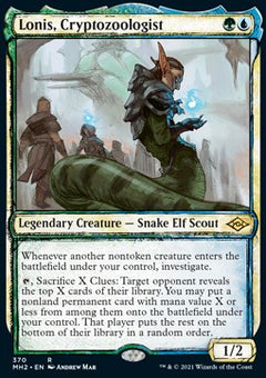 Lonis, Cryptozoologist⁣ - Modern Horizons 2: Extras⁣ (Rare)⁣ [370]