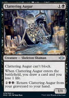 Clattering Augur⁣ - Modern Horizons 2⁣ (Uncommon)⁣ [79]