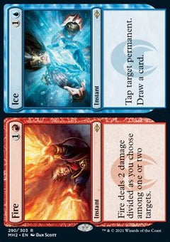 Fire // Ice (V.1)⁣ - Modern Horizons 2⁣ (Rare)⁣ [290]
