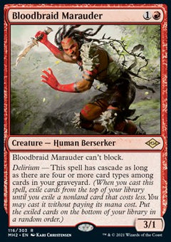 Bloodbraid Marauder⁣ - Modern Horizons 2⁣ (Rare)⁣ [116]