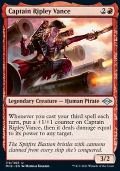 Captain Ripley Vance⁣ - Modern Horizons 2⁣ (Uncommon)⁣ [119]