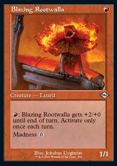Blazing Rootwalla (V.1)⁣ - Modern Horizons 2: Extras⁣ (Uncommon)⁣ [404]