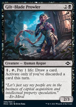 Gilt-Blade Prowler⁣ - Modern Horizons 2⁣ (Common)⁣ [86]