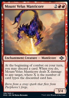 Mount Velus Manticore⁣ - Modern Horizons 2⁣ (Common)⁣ [136]