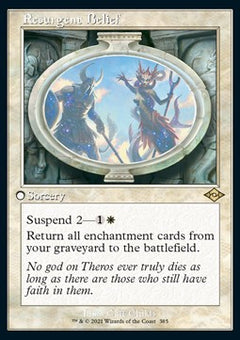 Resurgent Belief (V.1)⁣ - Modern Horizons 2: Extras⁣ (Rare)⁣ [385]