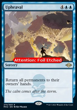 Upheaval (V.2)⁣ - Modern Horizons 2⁣ (Rare)⁣ [270]