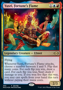 Yusri, Fortune's Flame (V.2)⁣ - Modern Horizons 2: Promos⁣ (Rare)⁣ [492]