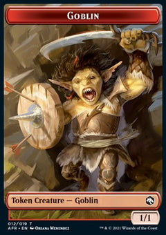 Goblin Token (R 1/1) // Dungeon of the Mad Mage⁣ - Adventures in the Forgotten Realms: Extras⁣ (Token)⁣ [T 12/20]