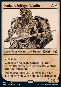 Nadaar, Selfless Paladin⁣ - Adventures in the Forgotten Realms: Extras⁣ (Rare)⁣ [303]