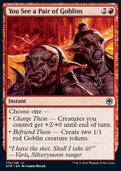 You See a Pair of Goblins⁣ - Adventures in the Forgotten Realms⁣ (Uncommon)⁣ [170]