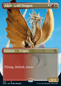 Adult Gold Dragon⁣ - Adventures in the Forgotten Realms: Extras⁣ (Rare)⁣ [297]