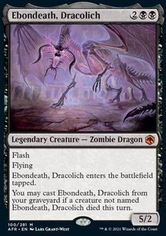 Ebondeath, Dracolich⁣ - Adventures in the Forgotten Realms⁣ (Mythic)⁣ [100]