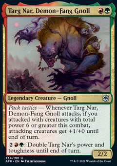 Targ Nar, Demon-Fang Gnoll⁣ - Adventures in the Forgotten Realms⁣ (Uncommon)⁣ [234]