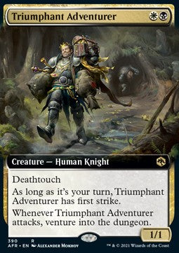 Triumphant Adventurer⁣ - Adventures in the Forgotten Realms: Extras⁣ (Rare)⁣ [390]