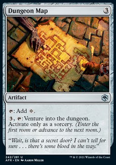 Dungeon Map⁣ - Adventures in the Forgotten Realms⁣ (Uncommon)⁣ [242]