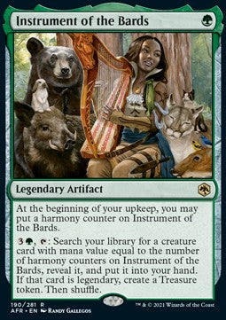 Instrument of the Bards⁣ - Adventures in the Forgotten Realms⁣ (Rare)⁣ [190]