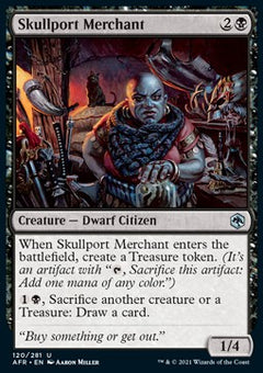 Skullport Merchant⁣ - Adventures in the Forgotten Realms⁣ (Uncommon)⁣ [120]