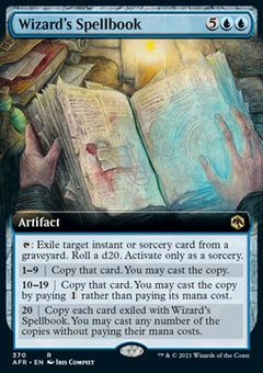 Wizard's Spellbook⁣ - Adventures in the Forgotten Realms: Extras⁣ (Rare)⁣ [370]