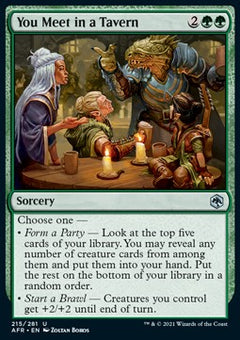 You Meet in a Tavern⁣ - Adventures in the Forgotten Realms⁣ (Uncommon)⁣ [215]