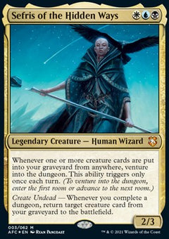 Sefris of the Hidden Ways⁣ - Commander: Adventures in the Forgotten Realms⁣ (Mythic)⁣ [3]