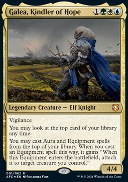 Galea, Kindler of Hope⁣ - Commander: Adventures in the Forgotten Realms⁣ (Mythic)⁣ [1]