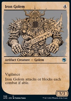 Iron Golem⁣ - Adventures in the Forgotten Realms: Extras⁣ (Uncommon)⁣ [348]