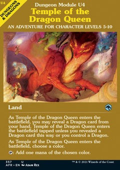 Temple of the Dragon Queen⁣ - Adventures in the Forgotten Realms: Extras⁣ (Uncommon)⁣ [357]