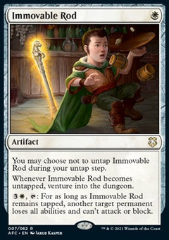 Immovable Rod⁣ - Commander: Adventures in the Forgotten Realms⁣ (Rare)⁣ [7]