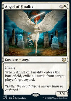 Angel of Finality⁣ - Commander: Adventures in the Forgotten Realms⁣ (Rare)⁣ [63]