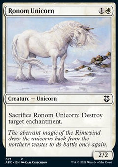 Ronom Unicorn⁣ - Commander: Adventures in the Forgotten Realms⁣ (Common)⁣ [71]