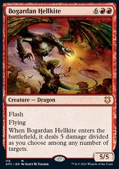 Bogardan Hellkite⁣ - Commander: Adventures in the Forgotten Realms⁣ (Mythic)⁣ [115]
