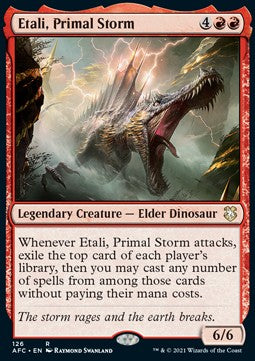 Etali, Primal Storm⁣ - Commander: Adventures in the Forgotten Realms⁣ (Rare)⁣ [126]