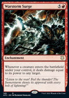 Warstorm Surge⁣ - Commander: Adventures in the Forgotten Realms⁣ (Rare)⁣ [149]