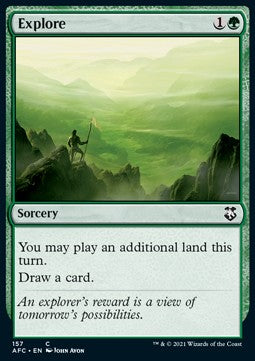 Explore⁣ - Commander: Adventures in the Forgotten Realms⁣ (Common)⁣ [157]